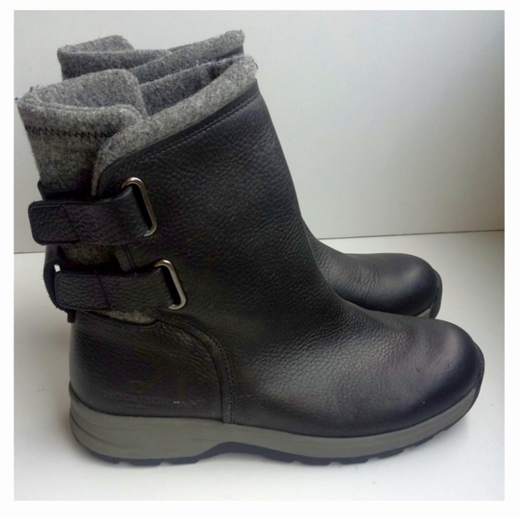 Woolrich Shoes - Woolrich Women US 8 Pull Up Black Leather Boots